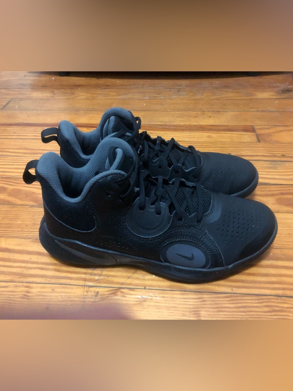 Nike Fly By Mid Black and Gray Training Shoes Size 8.5